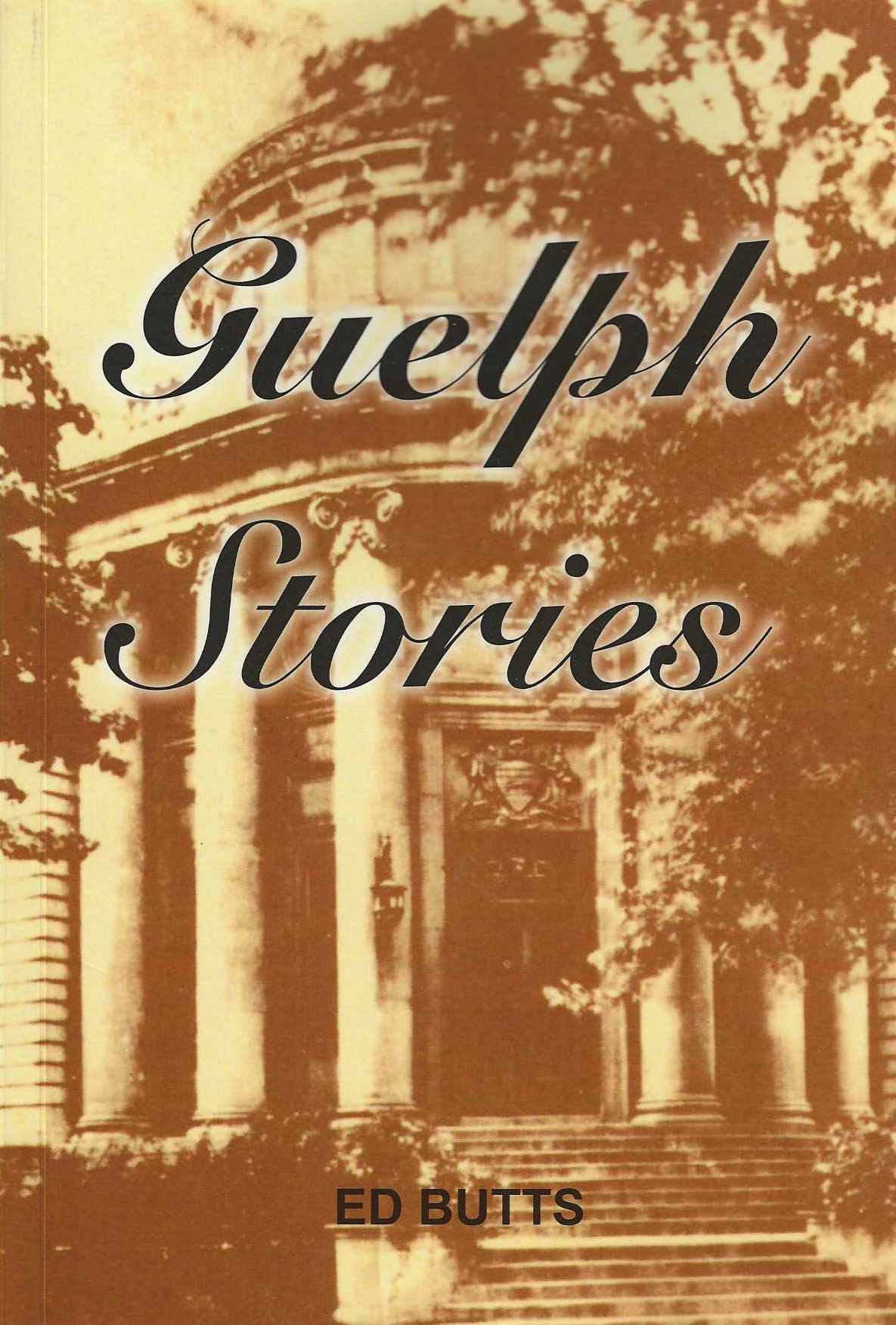 Guelph's old Carnegie Library graces the cover of his new book