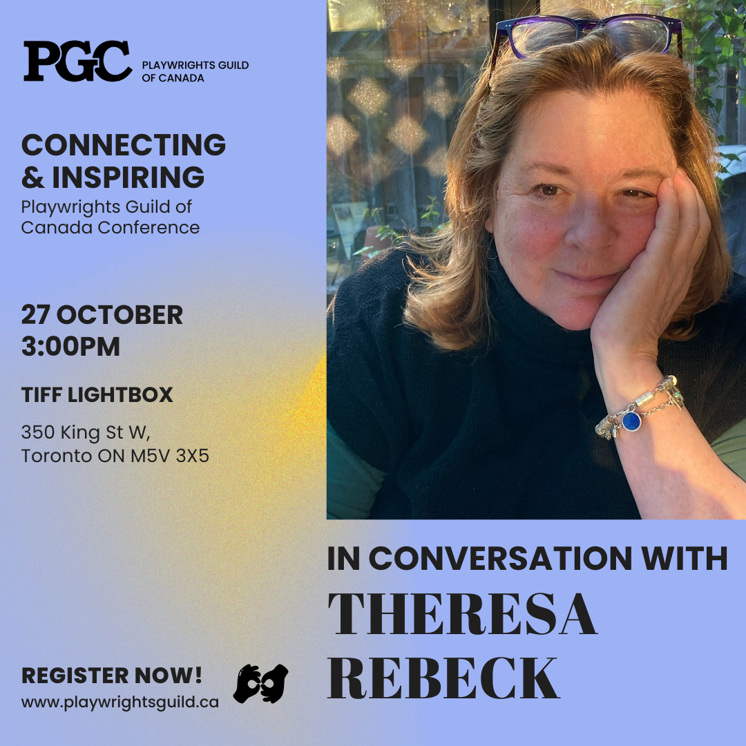 In Conversation with Theresa Rebeck graphic