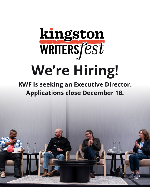 Kingston WritersFest is Hiring