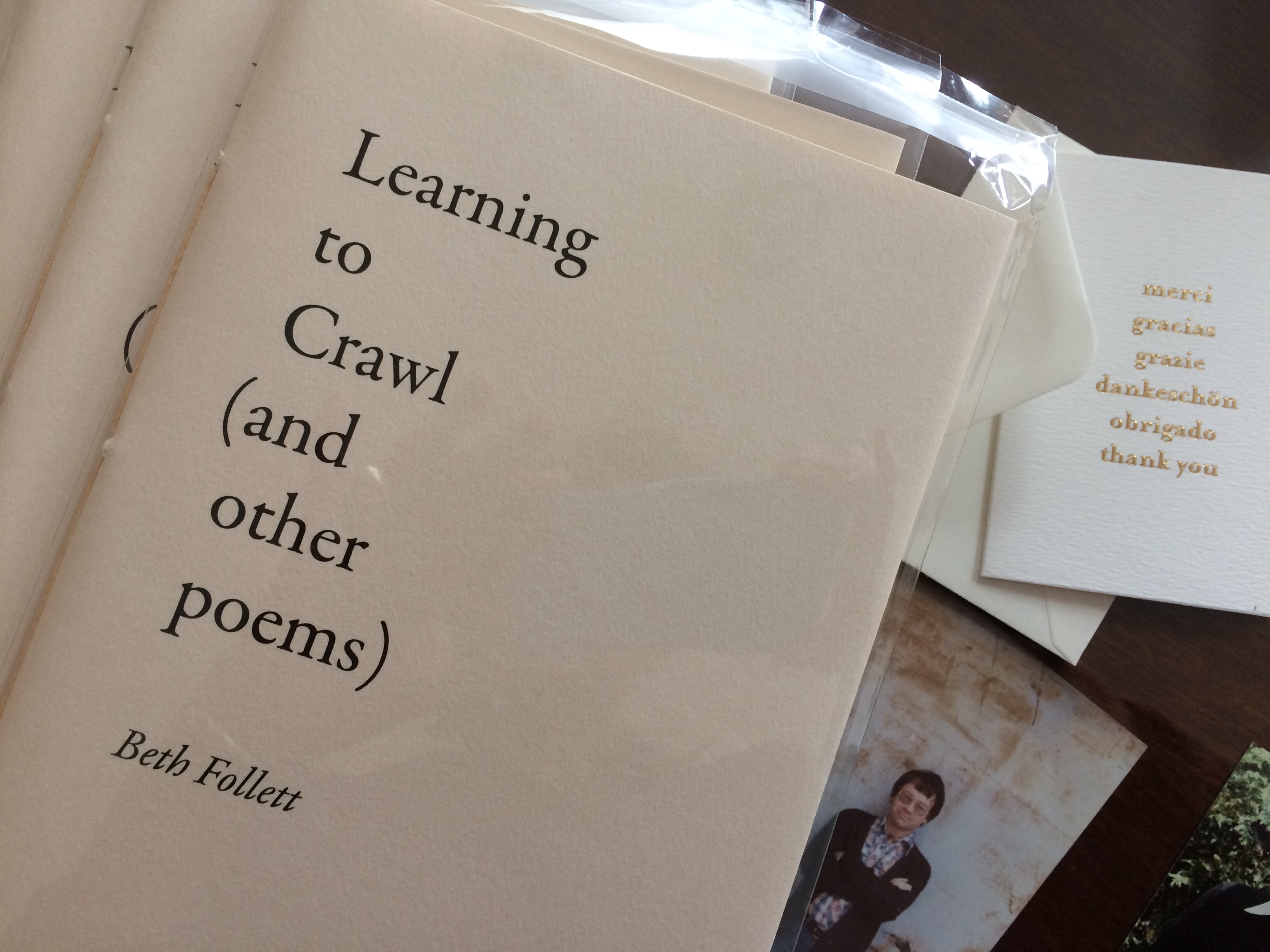 Image of the cover of the Apt. 9 chapbook entitled Learning to Crawl (and Other Poems).