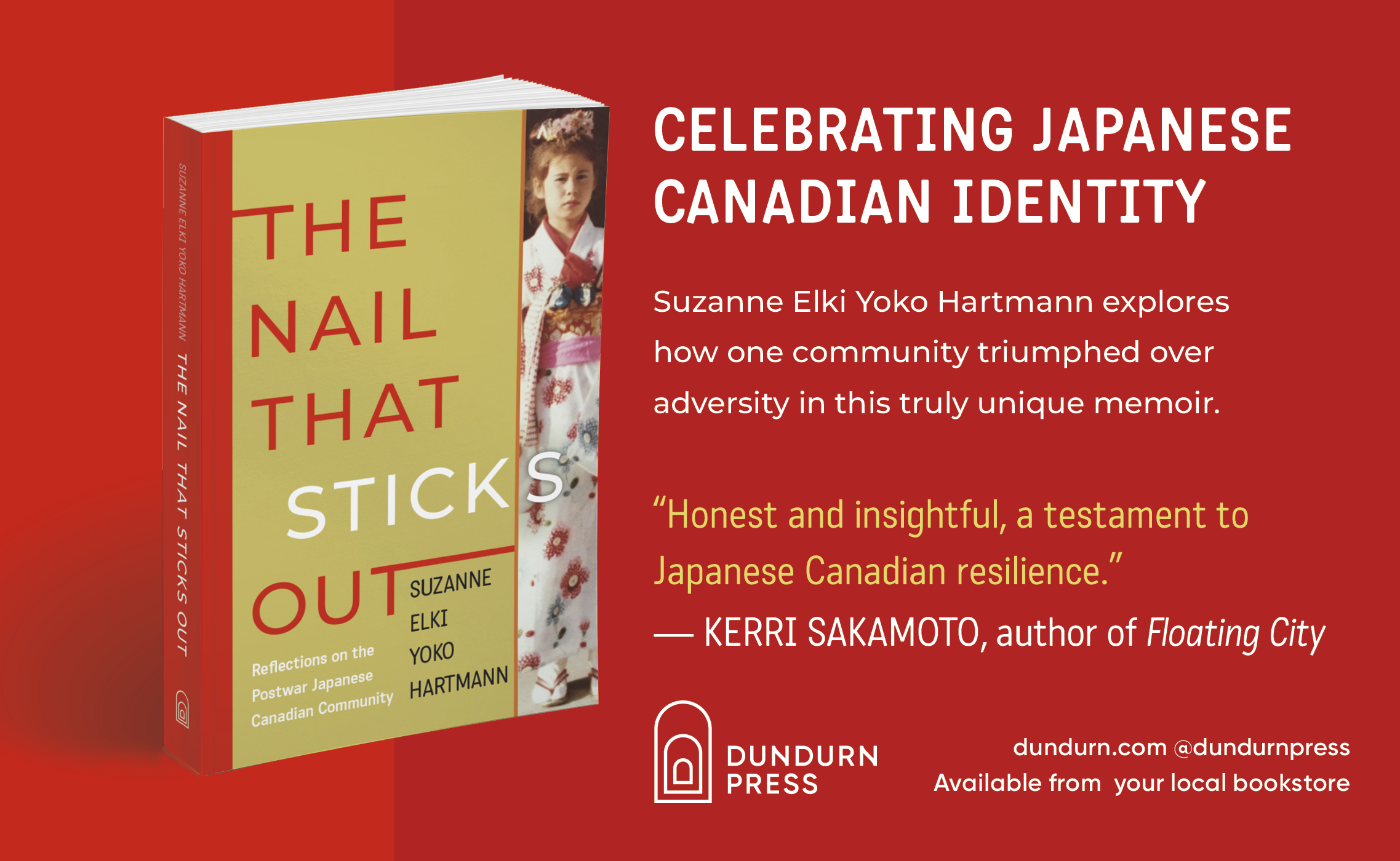 Celebrating Japanese Canadian Identity with "The Nail That Sticks Out" by Suzanne Elki Yoko Hartmann