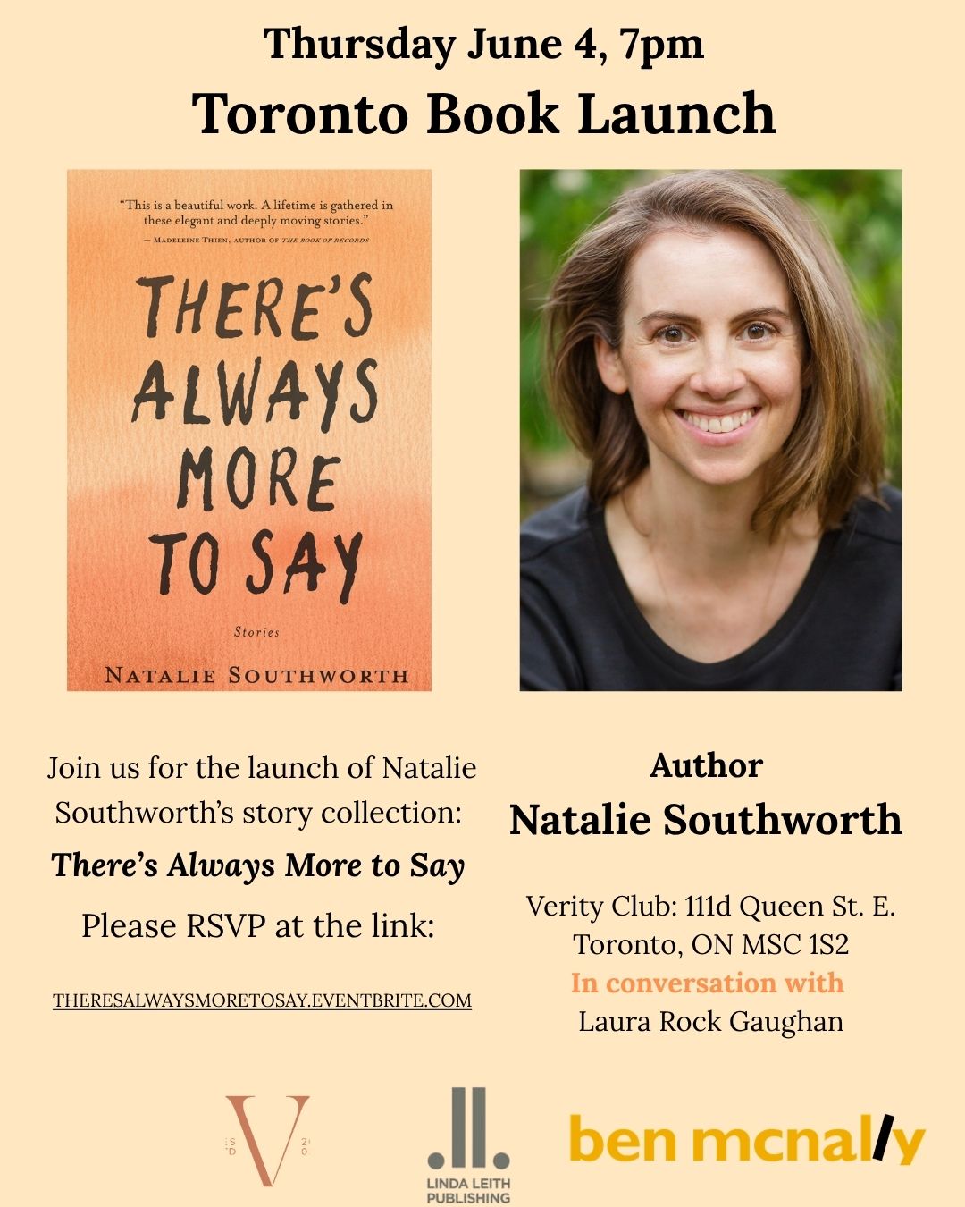 Toronto Book Launch
