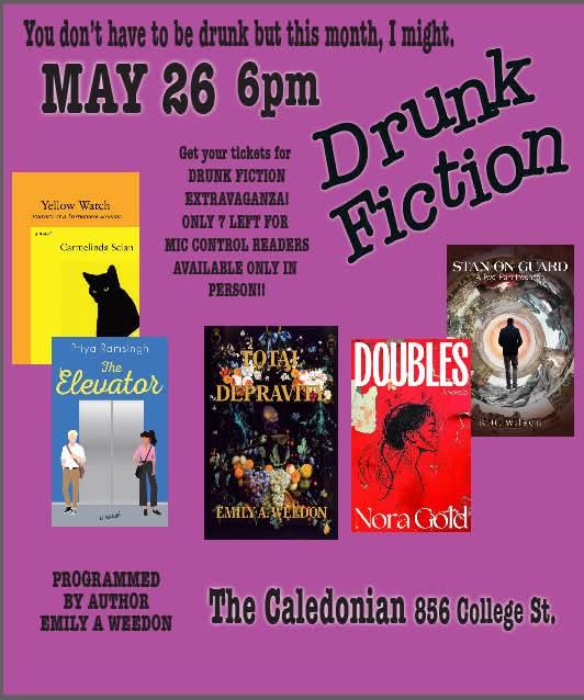 Readings while you have a drink and eat