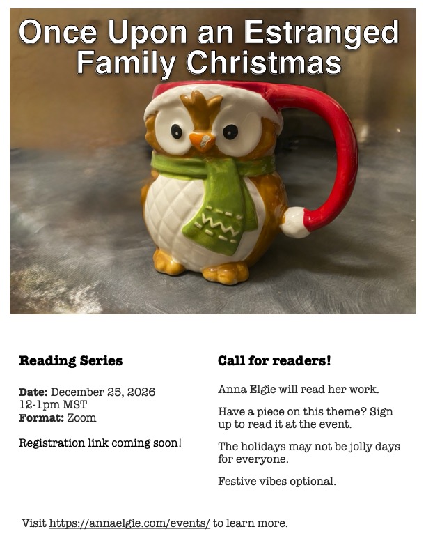 chipped xmas mug of an owl in a scarf and hat