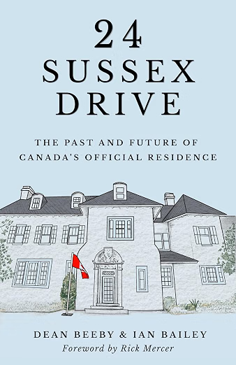 Cover image of new book on 24 Sussex Drive