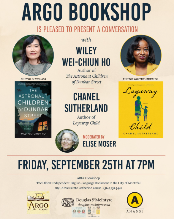 Author panel at Argo Bookshop