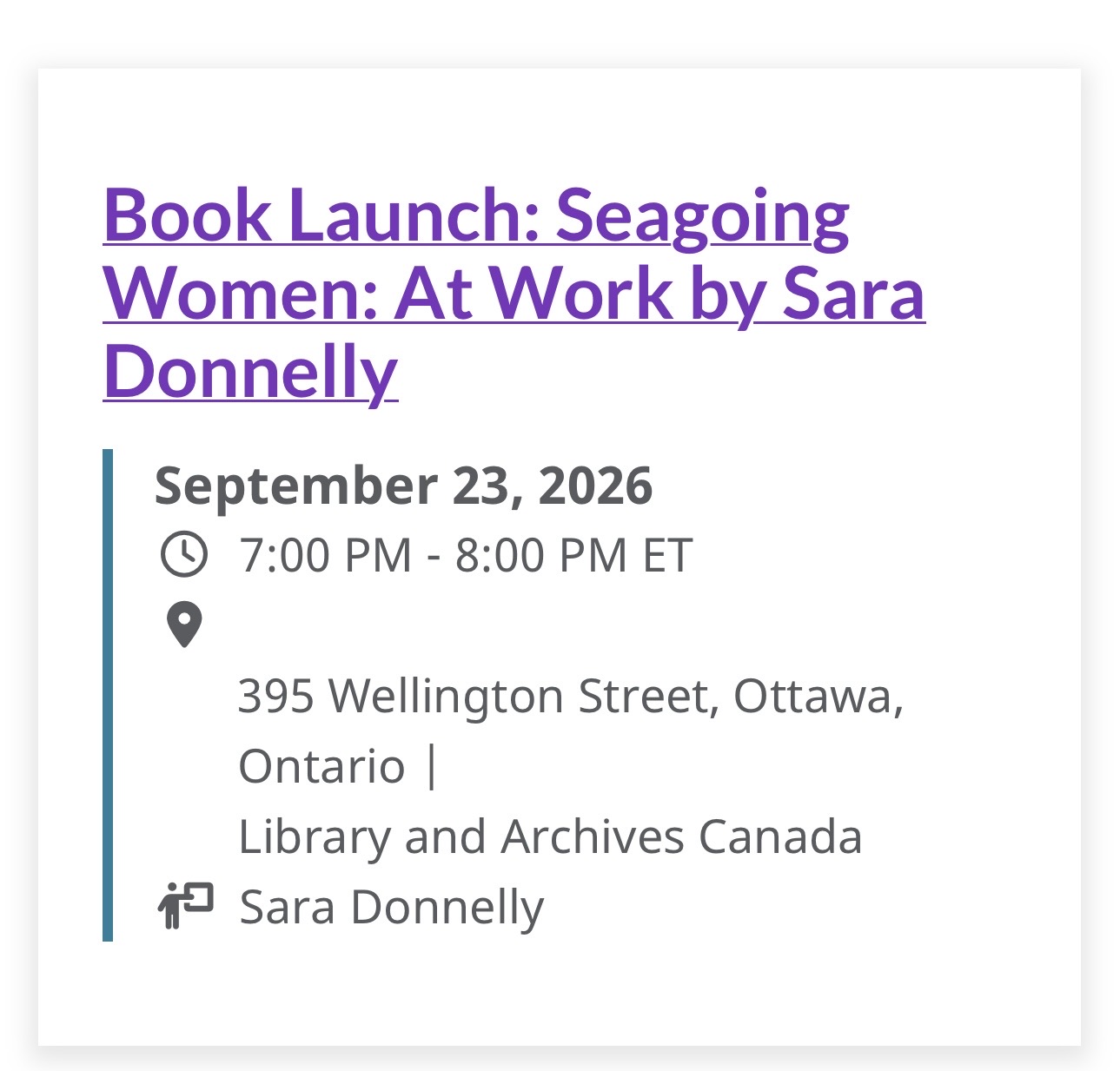 Seagoing Women 
